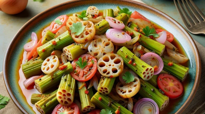 Easy Lotus Stem Stir Fry Recipe To Cook in Home