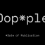 date of publication game dopple