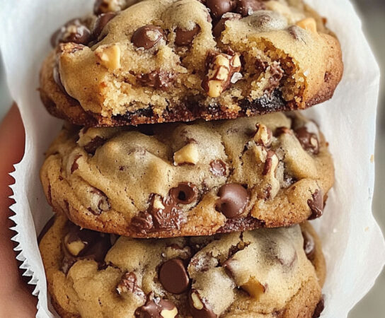 Bakery-Style Levain Cookies: Thick, Gooey, and Packed with Chocolate