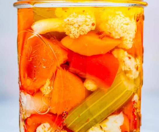 How to Make the Perfect Homemade Giardiniera Pickled Veggies
