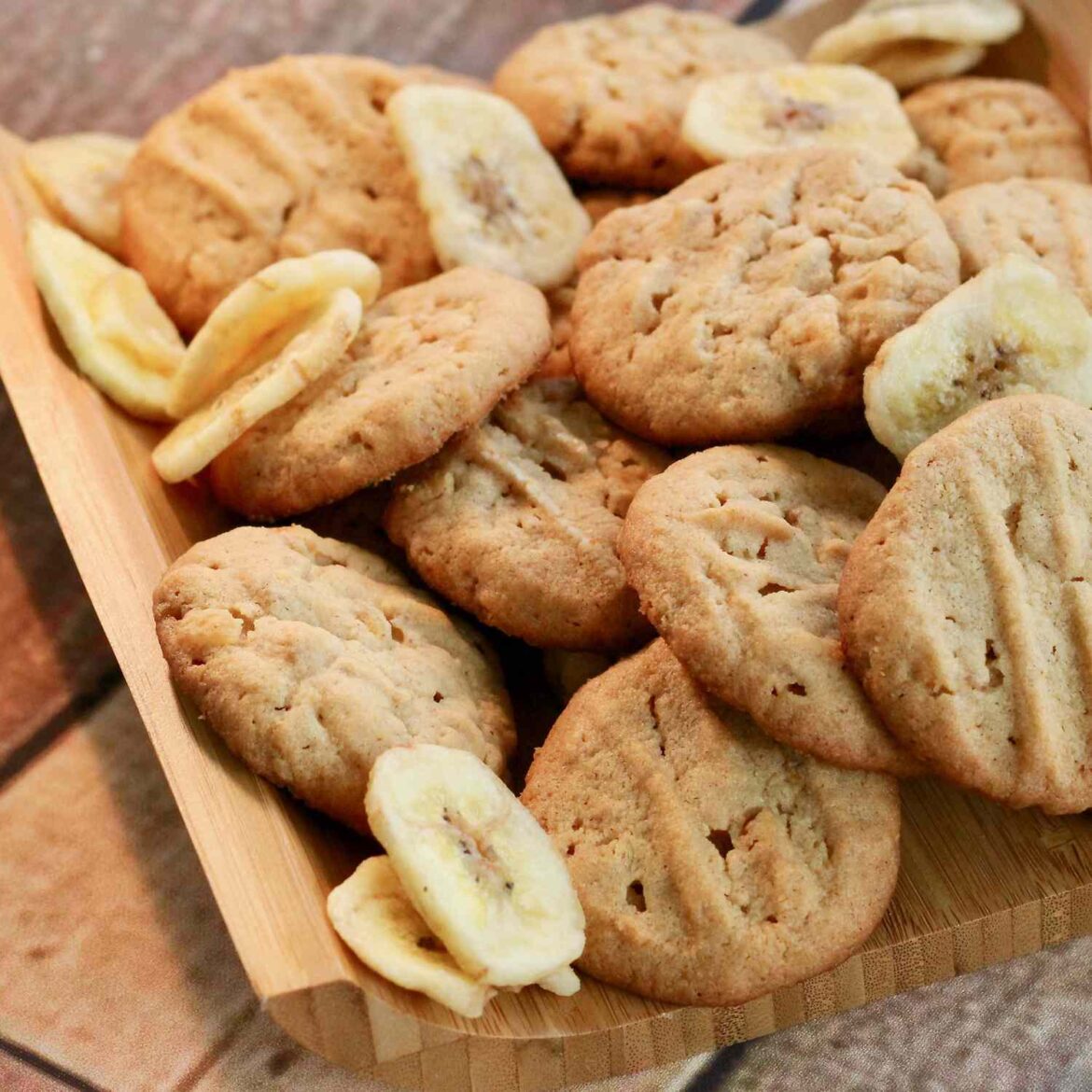 Soft and Chewy Banana Cookies That Taste Like Banana Bread Bites