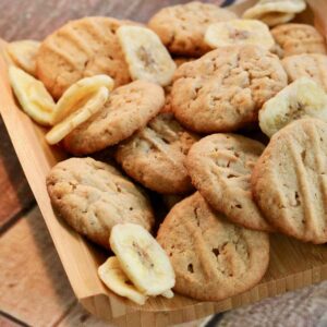 Soft and Chewy Banana Cookies That Taste Like Banana Bread Bites