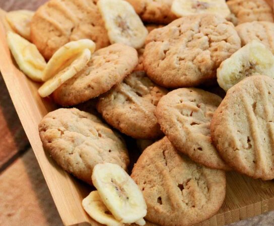 Soft and Chewy Banana Cookies That Taste Like Banana Bread Bites