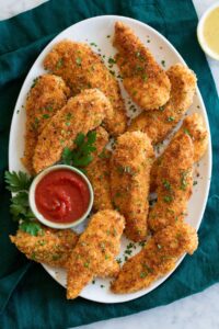 How to Make Crispy and Juicy Baked Chicken Tenders at Home