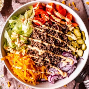 A Flavor-Packed Big Mac Salad Recipe That Tastes Like the Real Deal
