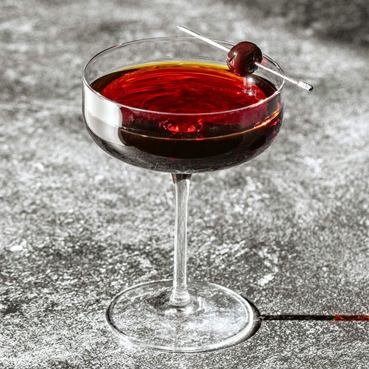 How to Make a Black Manhattan Cocktail with a Bold, Bittersweet Kick