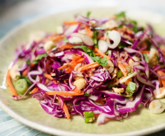 How to Make Crunchy and Flavor-Packed Asian Coleslaw from Scratch
